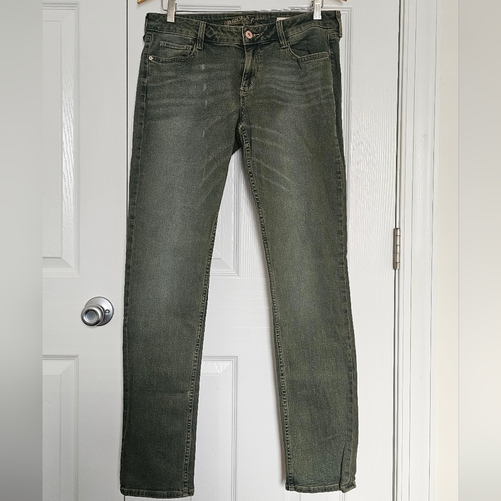 Green Super Skinny Jeans